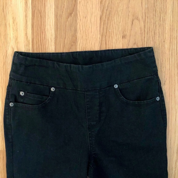 Tribal Pull On Jeans in Black Size 4 - Picture 7 of 8